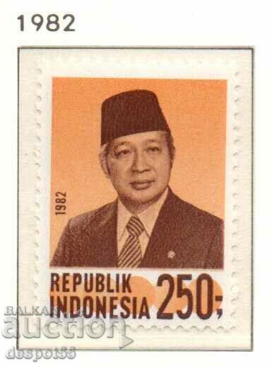 1982. Indonezia. Președintele Suharto.