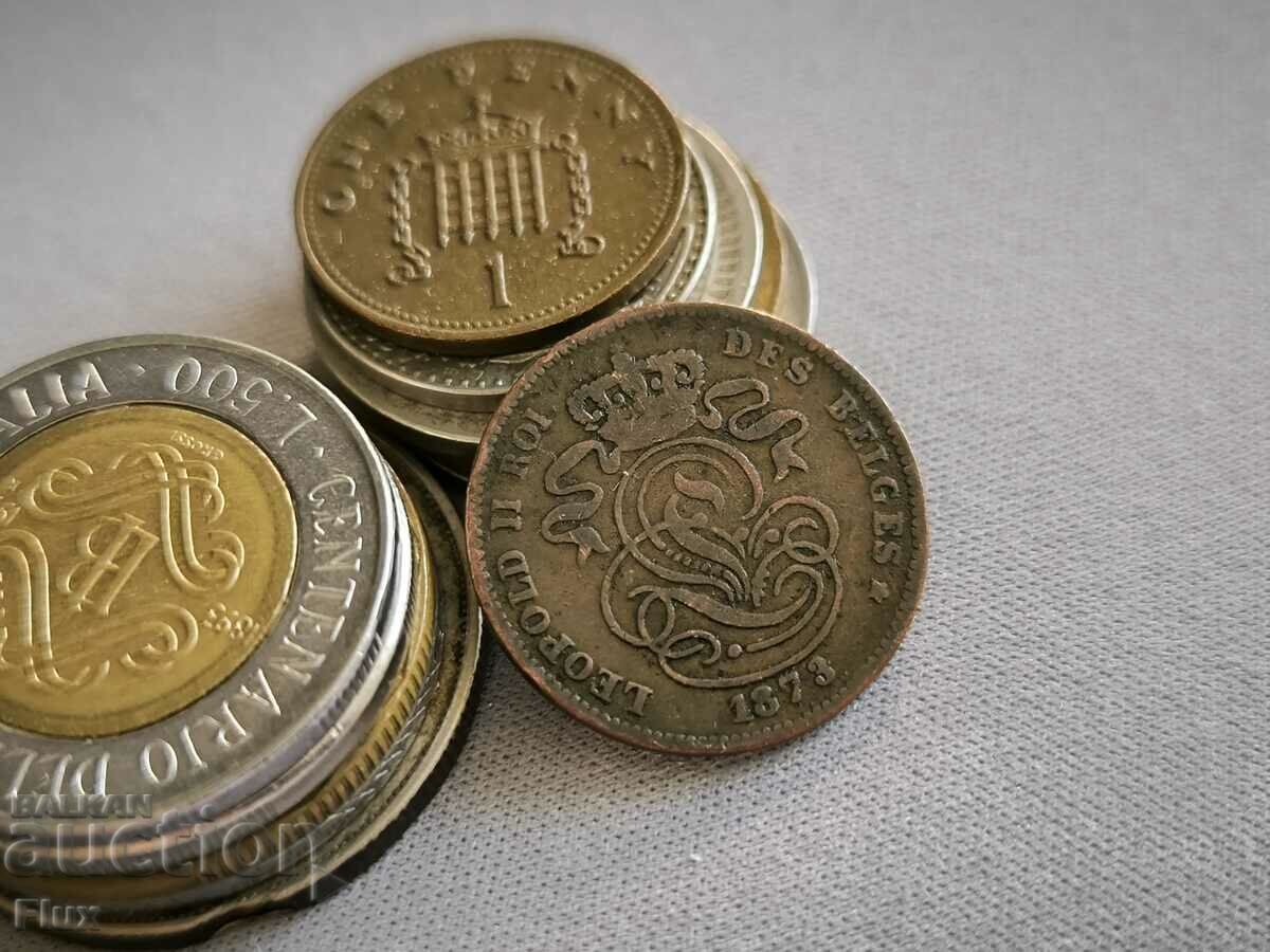 Монета - Белгия - 2 цента | 1873г. с цена 14.00 лв. | € 7.16 Монета - Белгия - 2 цента | 1873г. с цена 14.00 лв. | € 7.16