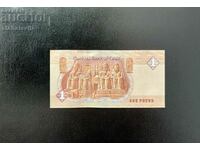 Банкнота Египет 1 паунд UNC