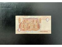 Bancnota Egipt 1 lira UNC