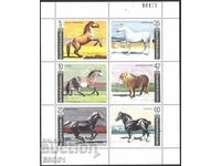Clean stamps in a small sheet Fauna Kone 1991 from Bulgaria
