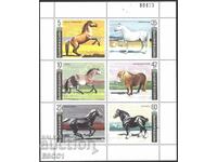 Καθαρά γραμματόσημα σε μικρό σεντόνι Fauna Kone 1991 από τη Βουλγαρία