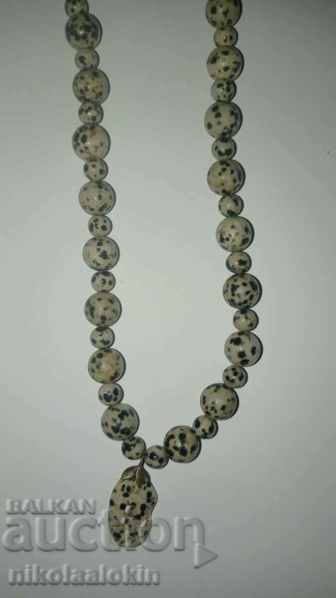 Dalmatian jasper - necklace / pendant necklace