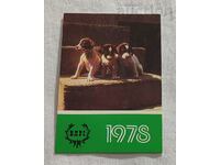 BLRS DOGS CALENDAR 1978