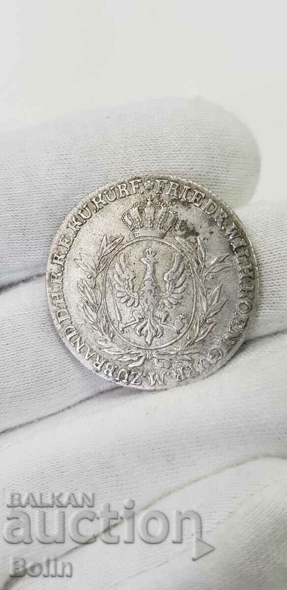 Delivery of Very rare coin 2/3 thaler - Germany - PRUSSIA 1801