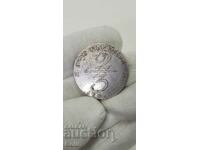 Много рядка монета 2/3 талер - Германия - PRUSSIA 1801 г.