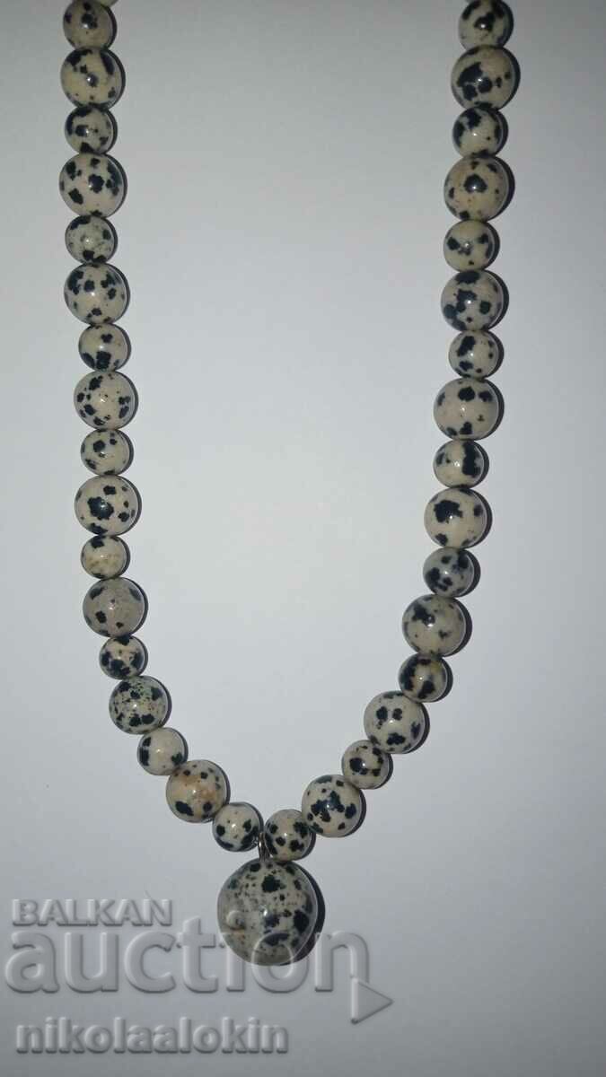 Dalmatian jasper - necklace / pendant necklace