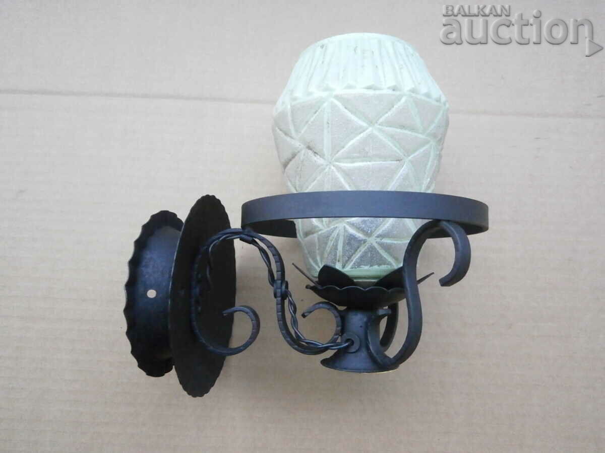 wall lamp, corridor, villa, wrought iron, 60s - 6 wall lamp, corridor, villa, wrought iron, 60s - 6