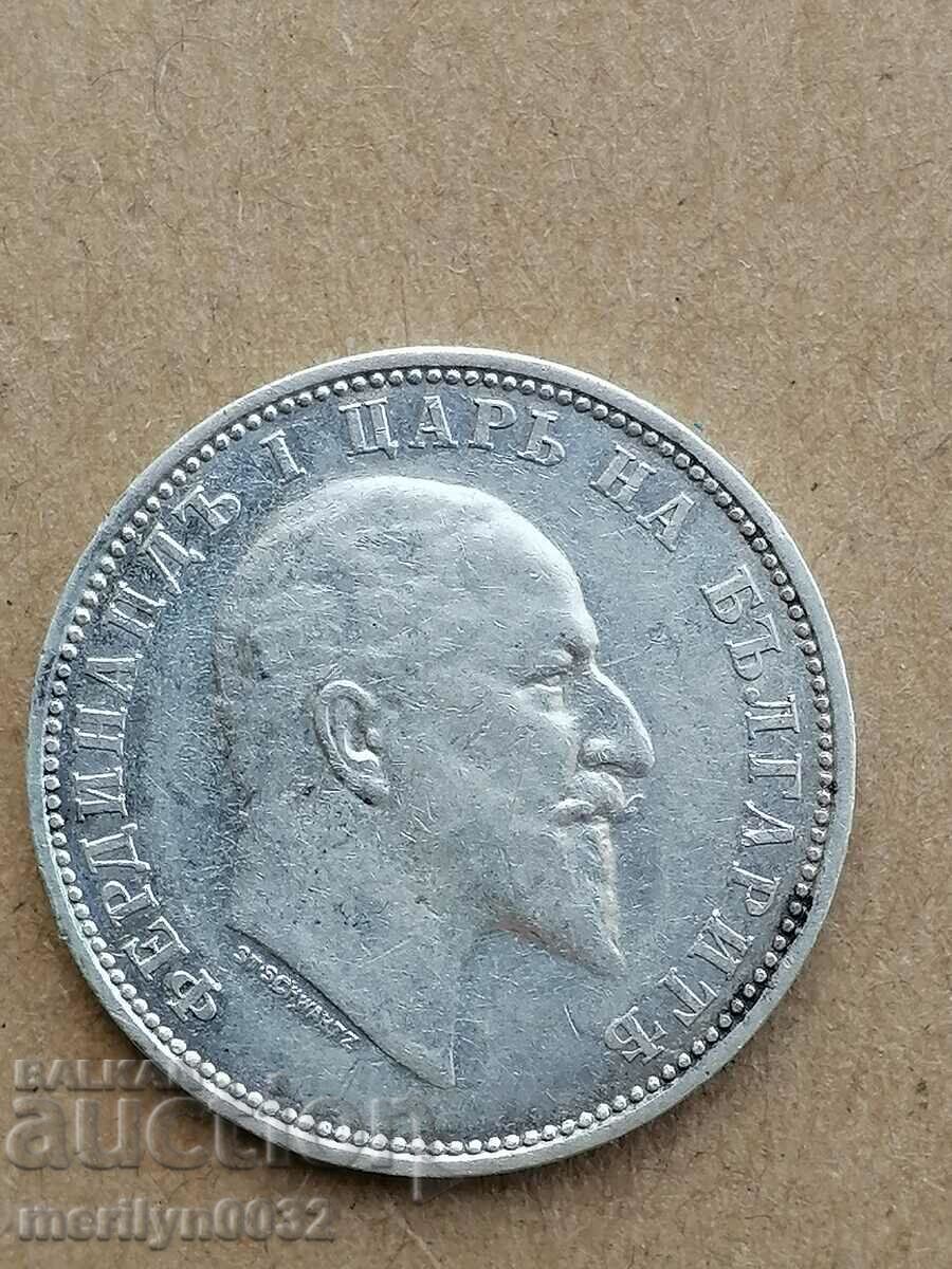 Auction Coin 1 lev 1910 Kingdom of Bulgaria silver Auction Coin 1 lev 1910 Kingdom of Bulgaria silver