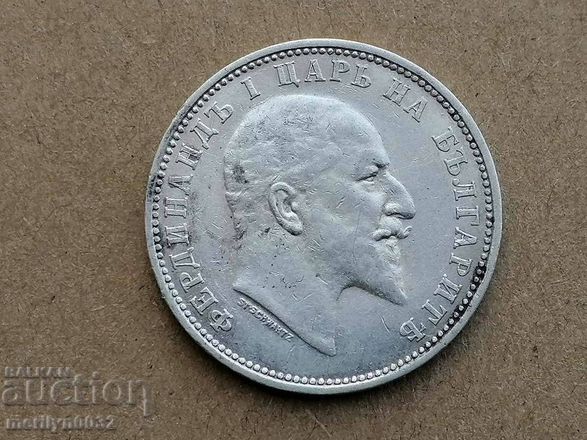 Доставка на Монета 1 лев 1910 год Царство България сребро