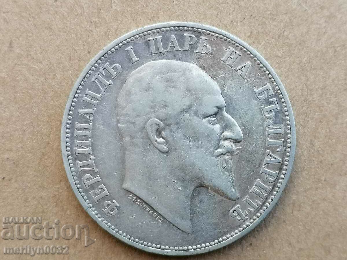 Auction Coin 2 BGN 1910 Kingdom of Bulgaria silver Auction Coin 2 BGN 1910 Kingdom of Bulgaria silver