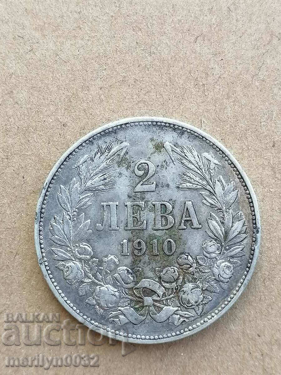 Delivery of Coin 2 BGN 1910 Kingdom of Bulgaria silver Delivery of Coin 2 BGN 1910 Kingdom of Bulgaria silver