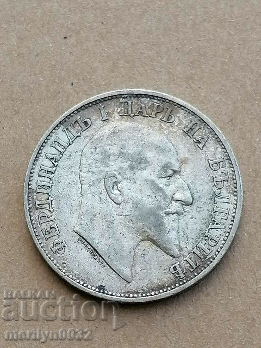 Coin 2 BGN 1910 Kingdom of Bulgaria silver with price 229.00 BGN | € 117.09 Coin 2 BGN 1910 Kingdom of Bulgaria silver with price 229.00 BGN | € 117.09