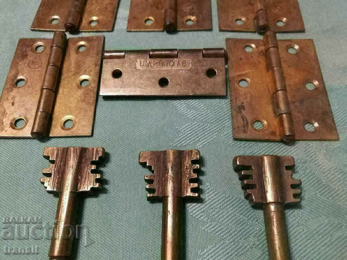 Auction  Safe deposit box keys.