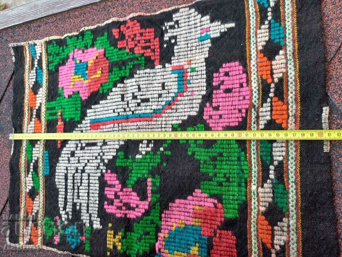 100 year Old Woven Embroidered Tavern Cover - UNIQUE! - 6 100 year Old Woven Embroidered Tavern Cover - UNIQUE! - 6