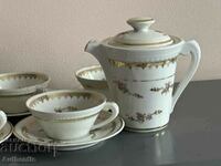 Limoges porcelain coffee set of 8 pieces