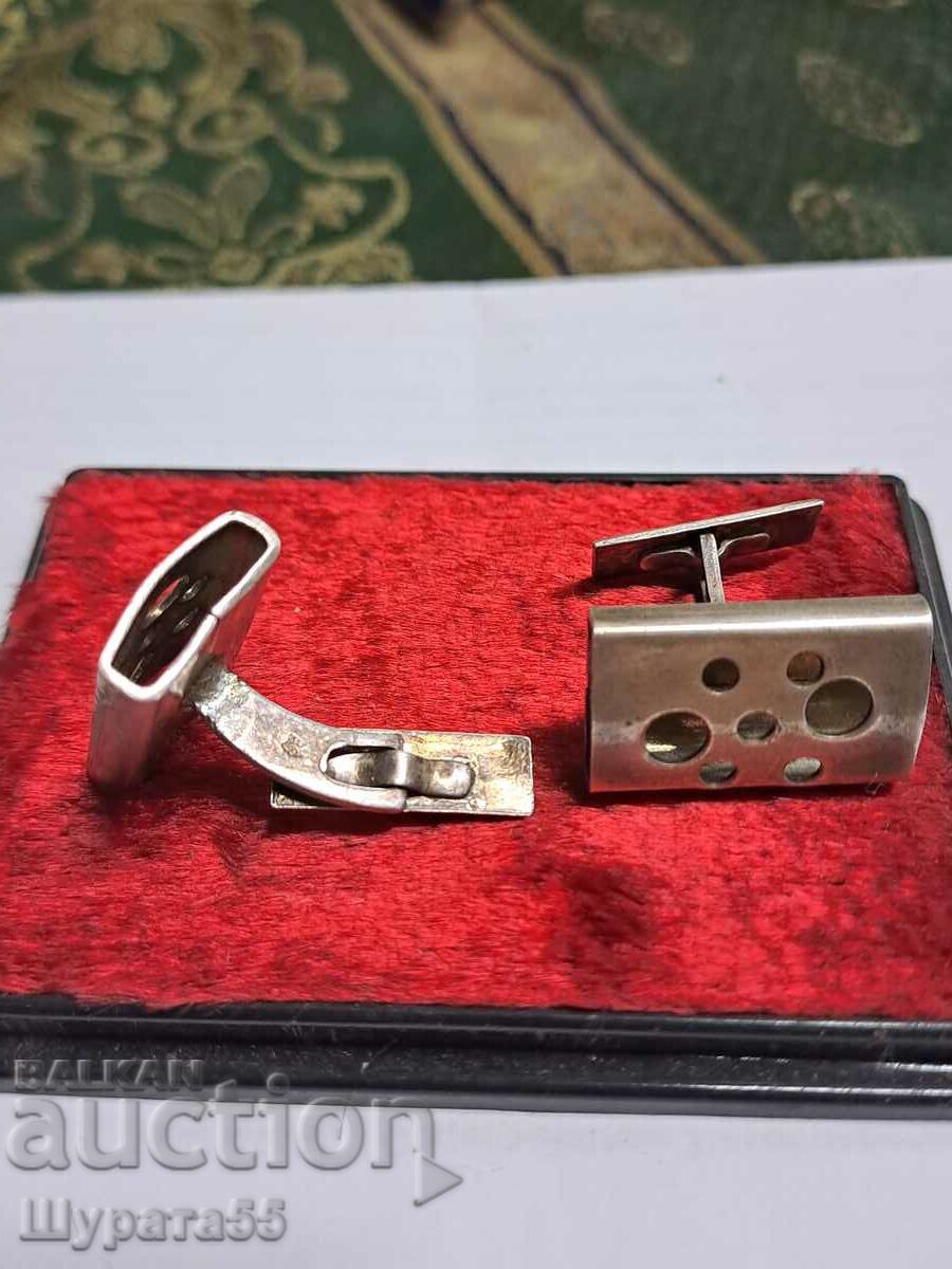 Old silver cufflinks 13.64 g.