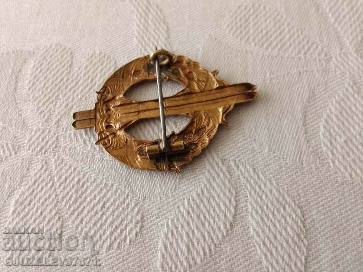 Collector's badge, Swedish military ski unit, WWII - 5 Collector's badge, Swedish military ski unit, WWII - 5