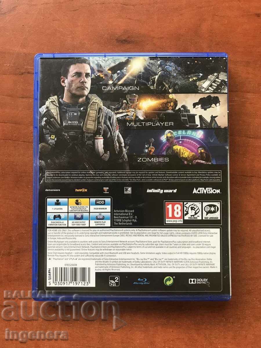 Auction  PLAYSTATION 4 VIDEO GAME PLAYSTATION 4