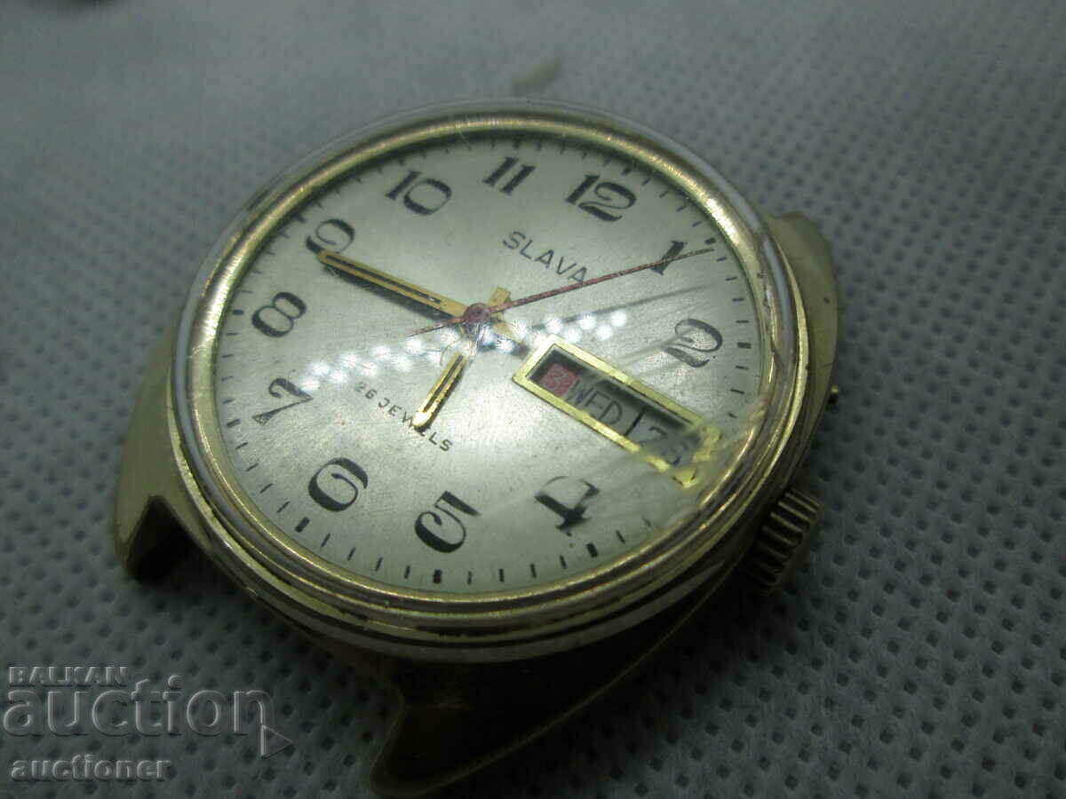 GLORY 26 STONE RARE MODEL MEH. CLOCK. with price 40.00 BGN | € 20.45 GLORY 26 STONE RARE MODEL MEH. CLOCK. with price 40.00 BGN | € 20.45