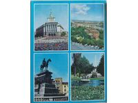 Καρτ ποστάλ της Βουλγαρίας. 1988 ΣΟΦΙΑ Σοφία Πανοραμική ..