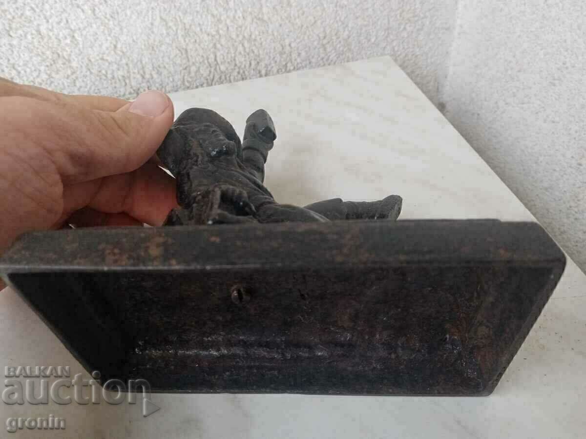 Pirat, figură, statuie, metal, Rar, Castel cu preț € 102.26 | 200.00 BGN