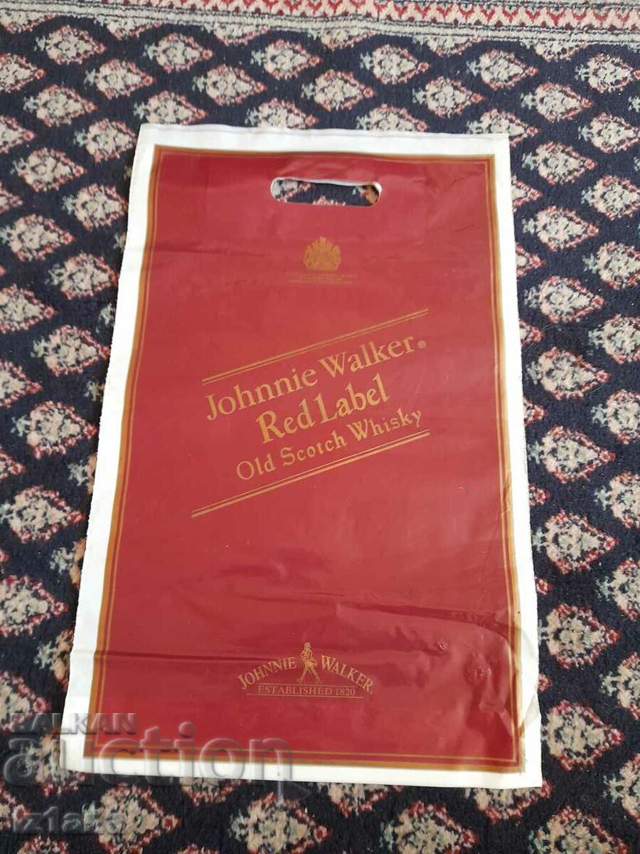 Παλιά πλαστική σακούλα Johnnie Walker