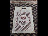 Old plastic bag Hotel Rodina Sofia