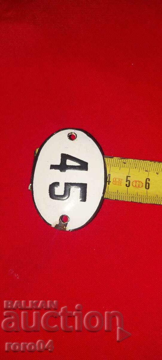 PLATE - PLATE - OLD ENAMEL - 5 PLATE - PLATE - OLD ENAMEL - 5