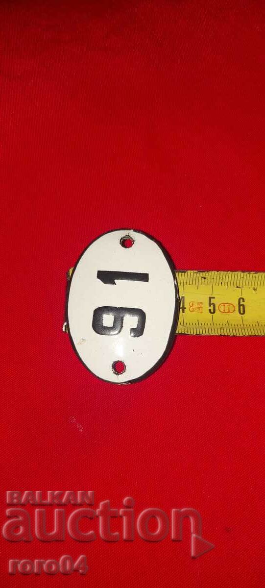 PLATE - PLATE - OLD ENAMEL - 5 PLATE - PLATE - OLD ENAMEL - 5