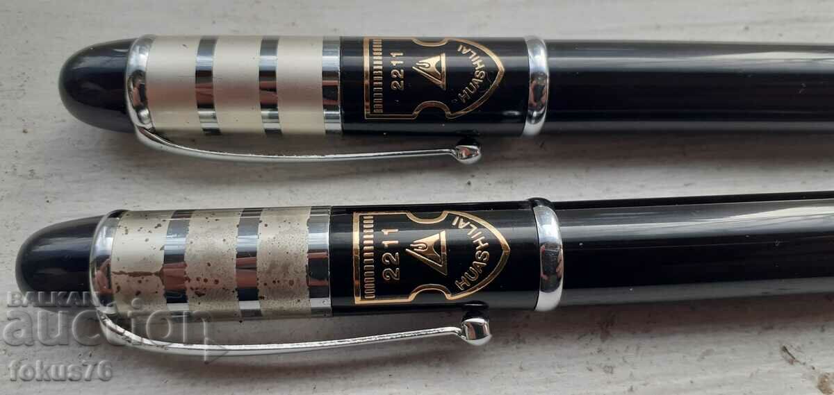 Аукцион Луксозен китайски комплект писалка и химикал позлата Аукцион Луксозен китайски комплект писалка и химикал позлата