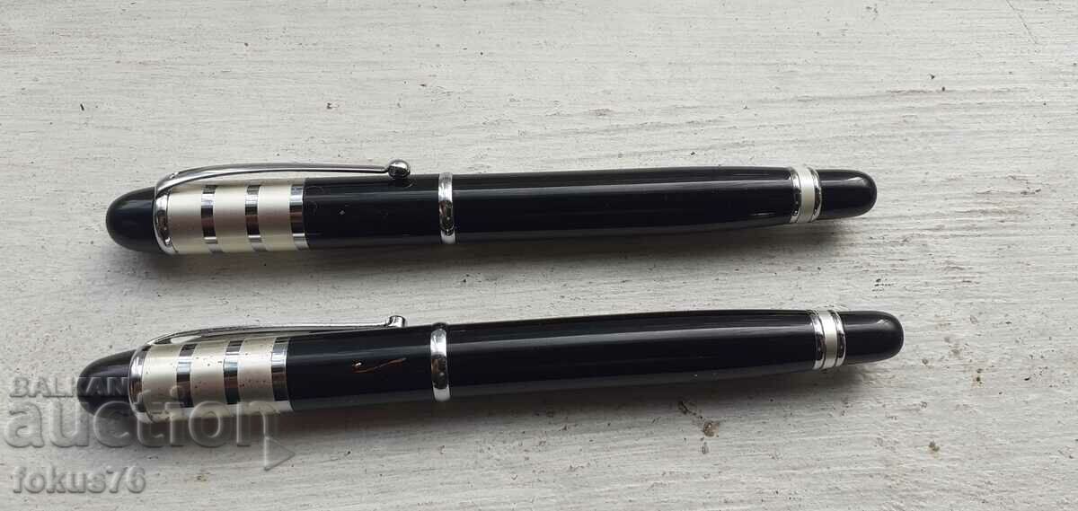 Доставка на Луксозен китайски комплект писалка и химикал позлата Доставка на Луксозен китайски комплект писалка и химикал позлата