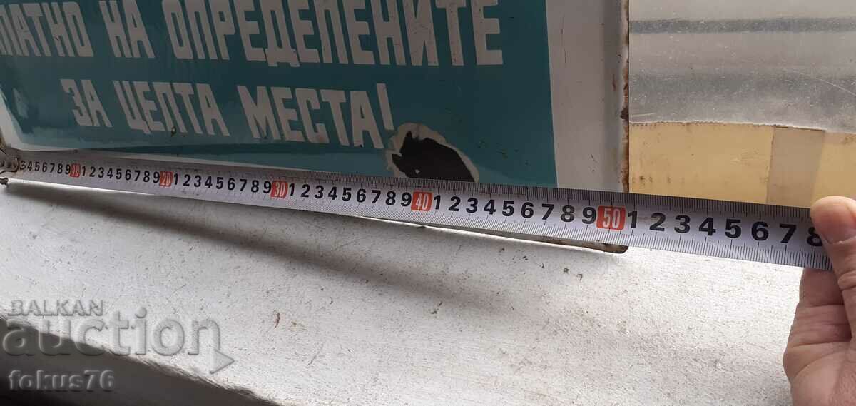 Super rare large old enamel plate - 6 Super rare large old enamel plate - 6