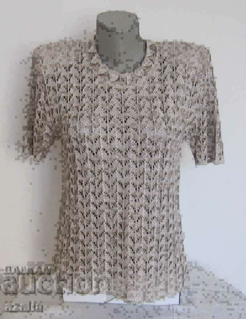 Knitted summer blouse
