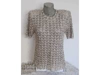 Knitted summer blouse