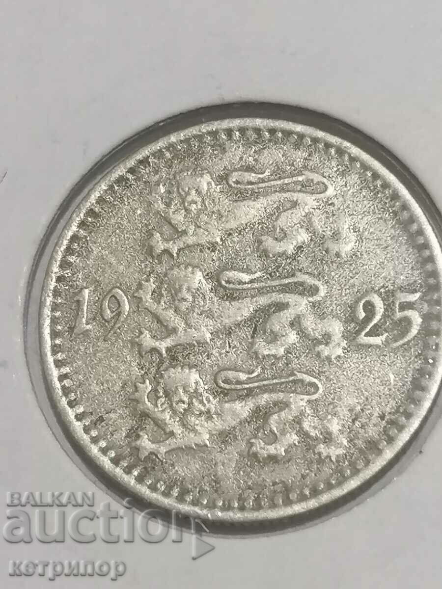 10 stamps Estonia 1925 nickel. Rare with price 58.00 BGN | € 29.65