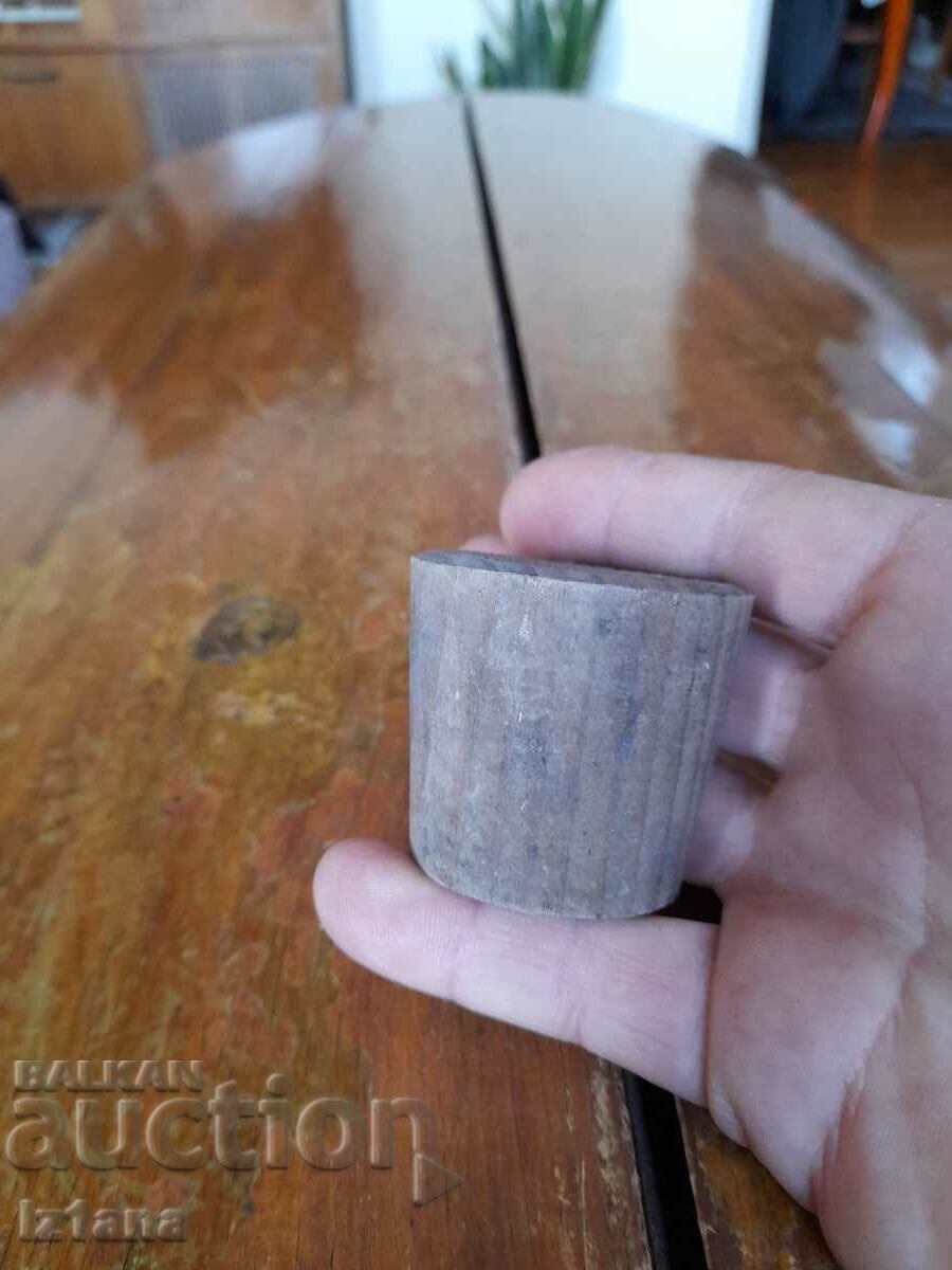 Old wooden stopper, stopper with price 6.00 BGN | € 3.07 Old wooden stopper, stopper with price 6.00 BGN | € 3.07