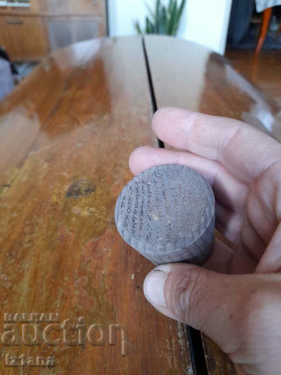 Auction Old wooden stopper, stopper Auction Old wooden stopper, stopper