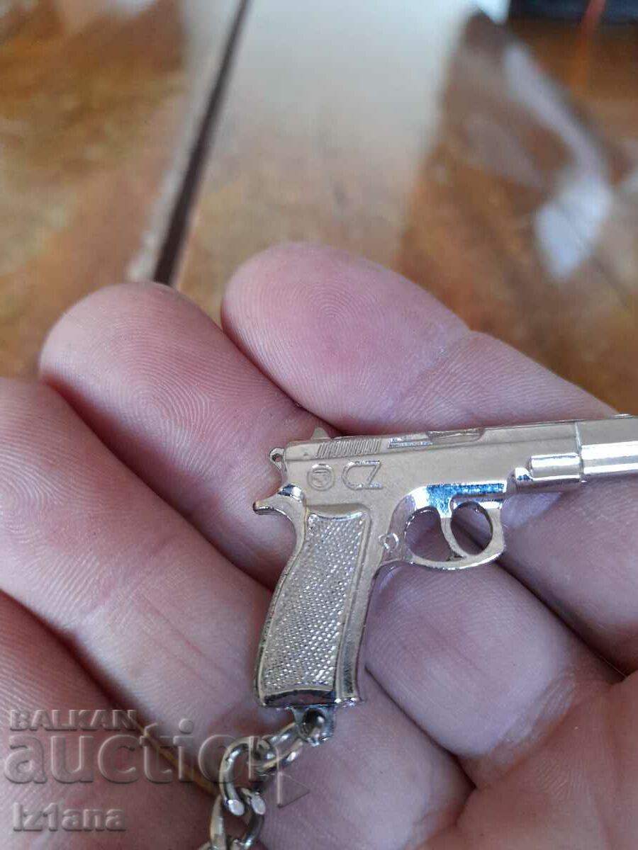 Auction Old key chain Pistol CZ Auction Old key chain Pistol CZ