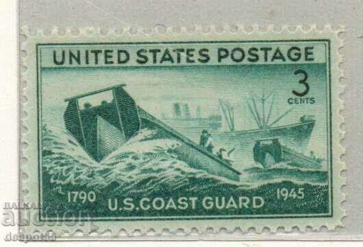 1945. SUA. Al Doilea Război Mondial - Garda de Coastă a SUA.