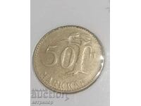 50 de mărci Finlanda 1952 bronz