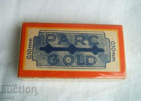 Shaving blades Solingen PARC - 10 pieces in a box, new - 5 Shaving blades Solingen PARC - 10 pieces in a box, new - 5