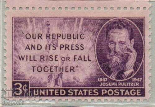 1947. USA. Joseph Pulitzer.