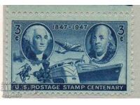 1947. USA. 100th Anniversary of US Postage Stamps.