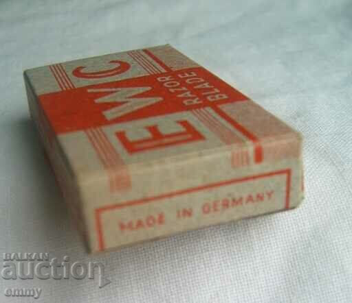 Auction EWC razor blades 10 pieces new in box, Germany Auction EWC razor blades 10 pieces new in box, Germany