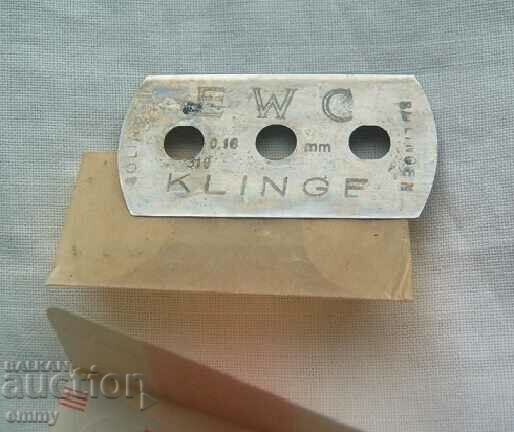 EWC razor blades 10 pieces new in box, Germany - 6 EWC razor blades 10 pieces new in box, Germany - 6