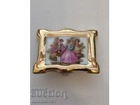 Limoges porcelain miniature picture