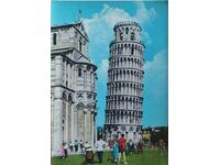 Καρτ ποστάλ Ιταλίας. 1968 PISA Torre pendente Lea..