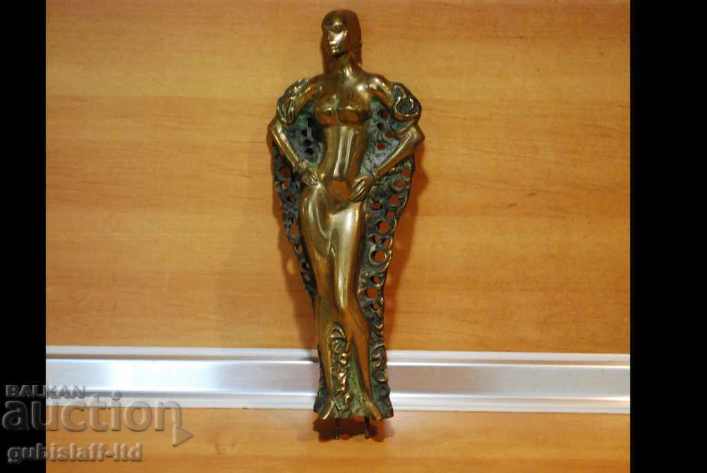 Bronze sculpture, sculpture, female figure