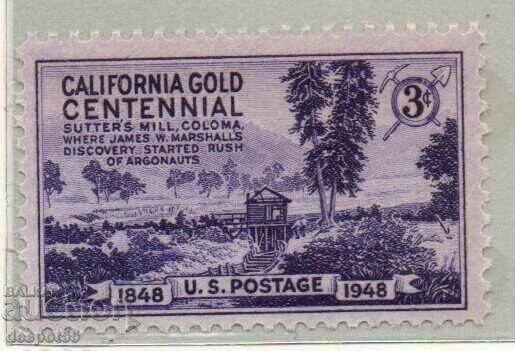 1948. САЩ. 100-годишнината от златната треска в Калифорния.